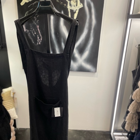 Haomy Japanese Kyoto Apron - Noir - Picture 3 of 4